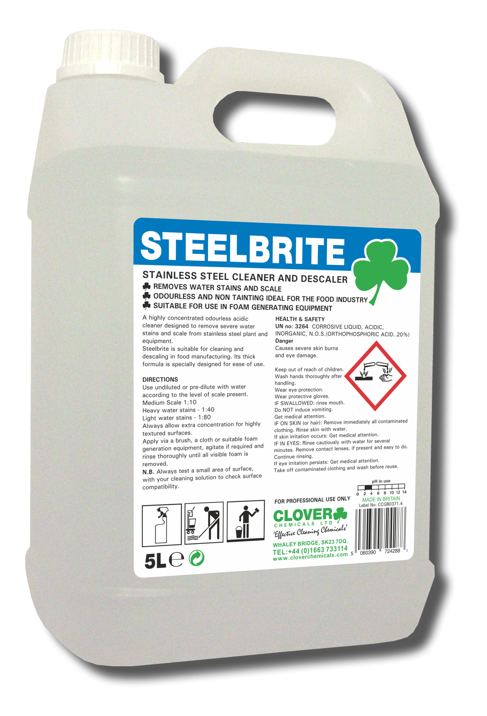 Stainless Steel Cleaner 5L